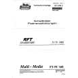 RFT TV703000 Manual de Servicio